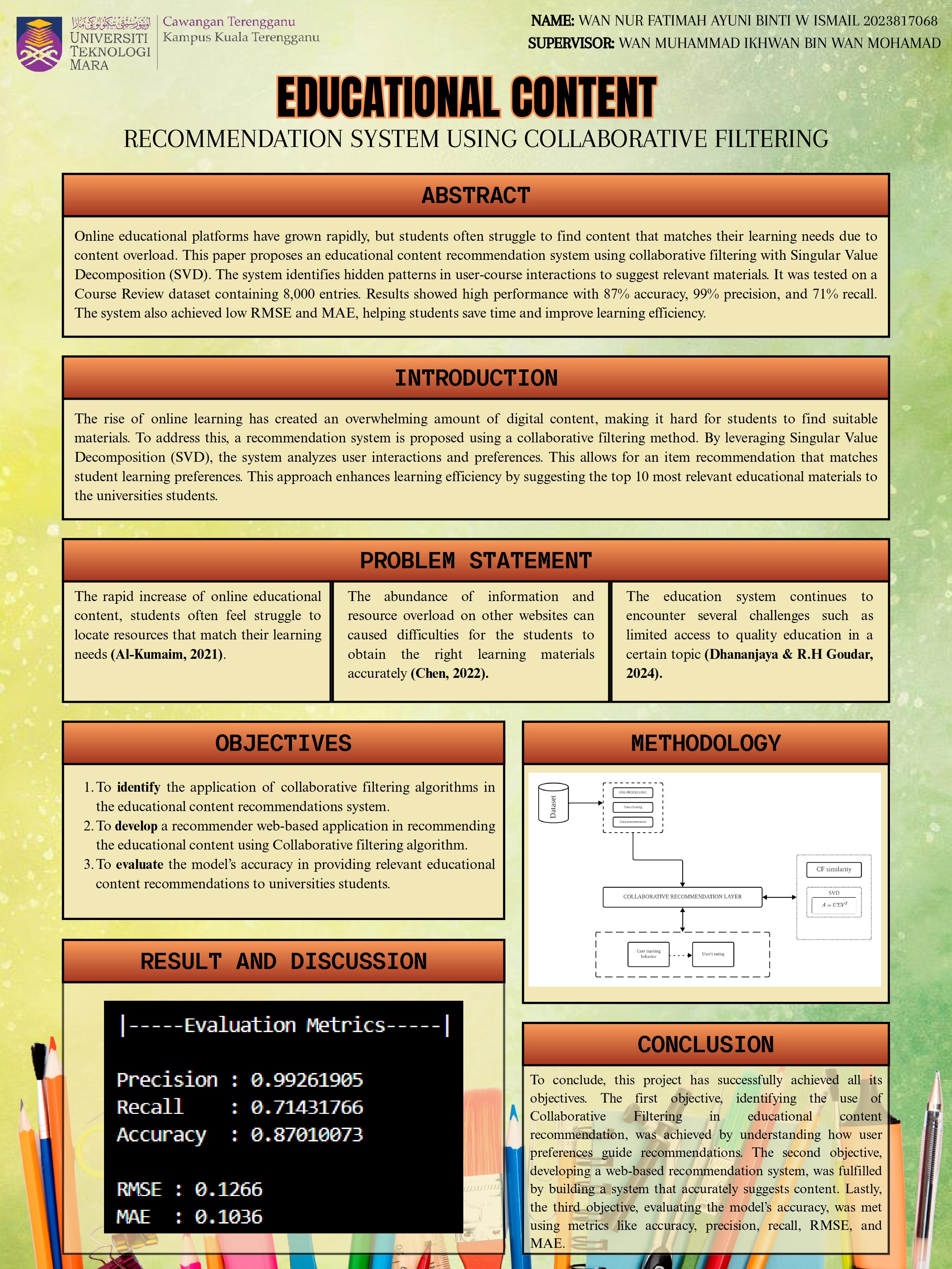 COMMAX Poster Certificate